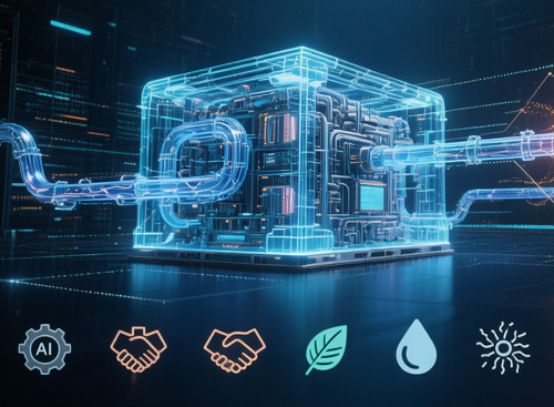 ABB, 데이터센터 냉각 효율을 위한 AI 기반 에너지 최적화 기술 개발 위해 OctaiPipe에 투자